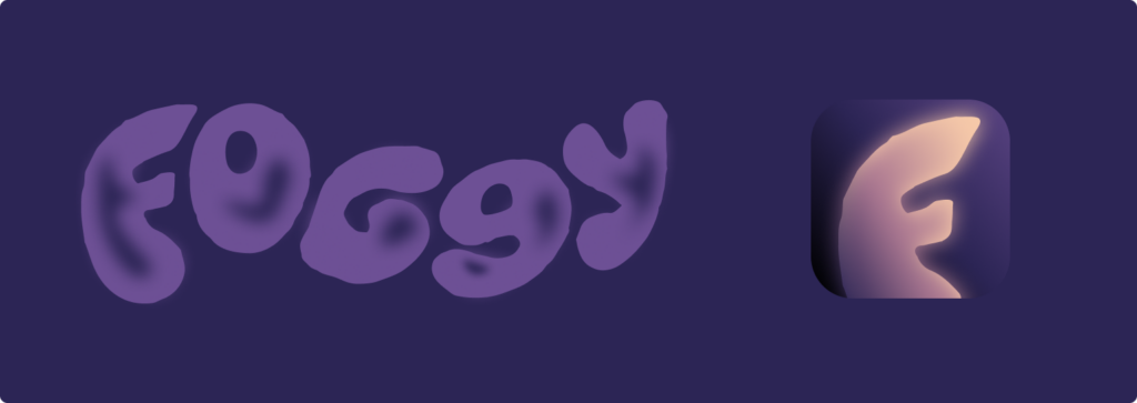 Foggy logo and app tile